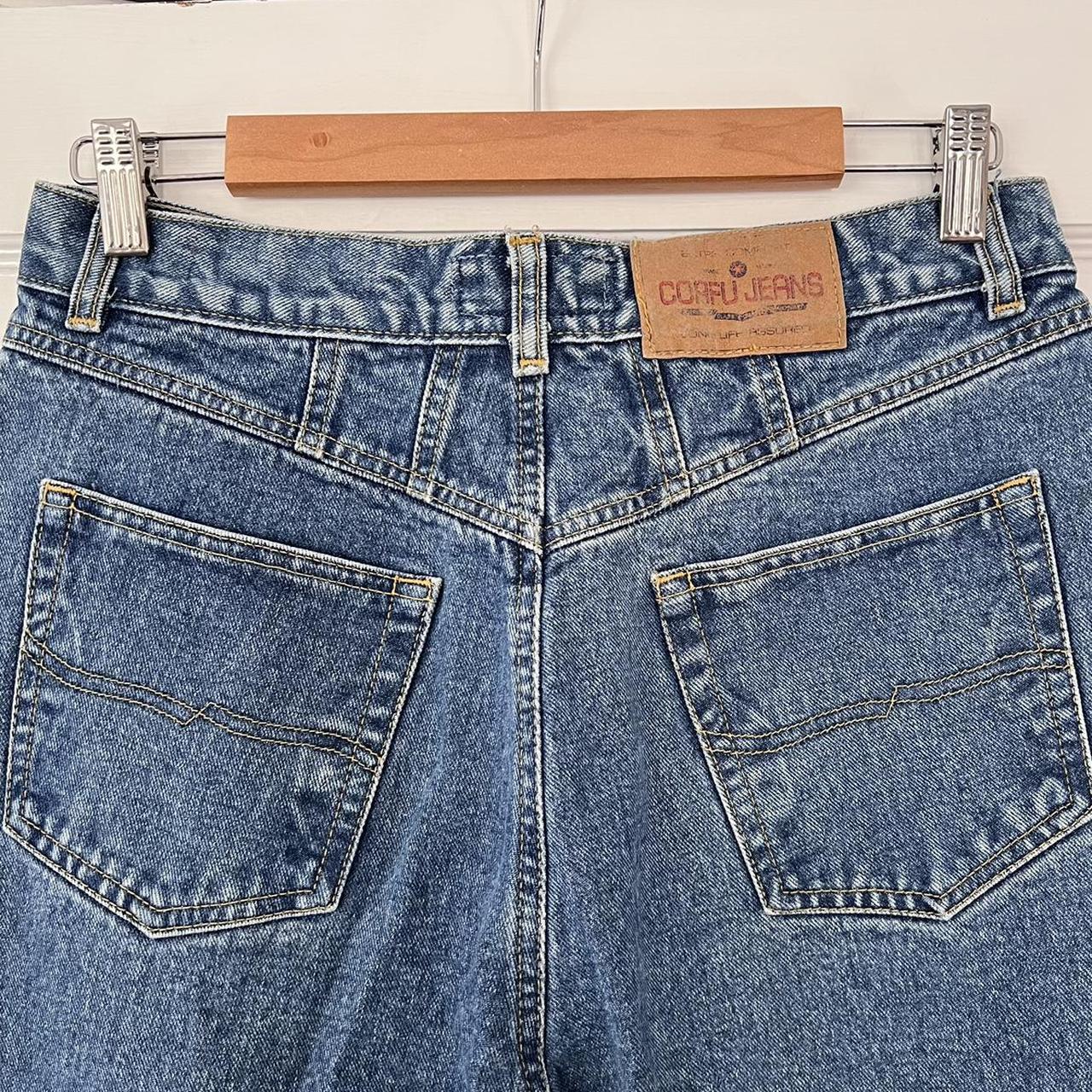 Blue wash corfu jeans Have the coolest details Size... - Depop