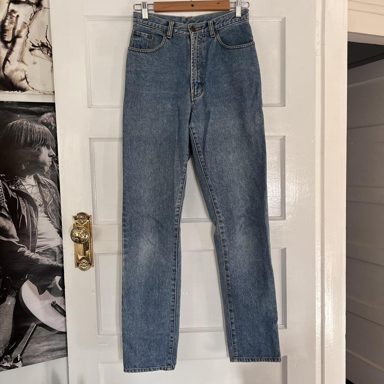 Super cool Essentials blue wash denim jeans Perfect... - Depop