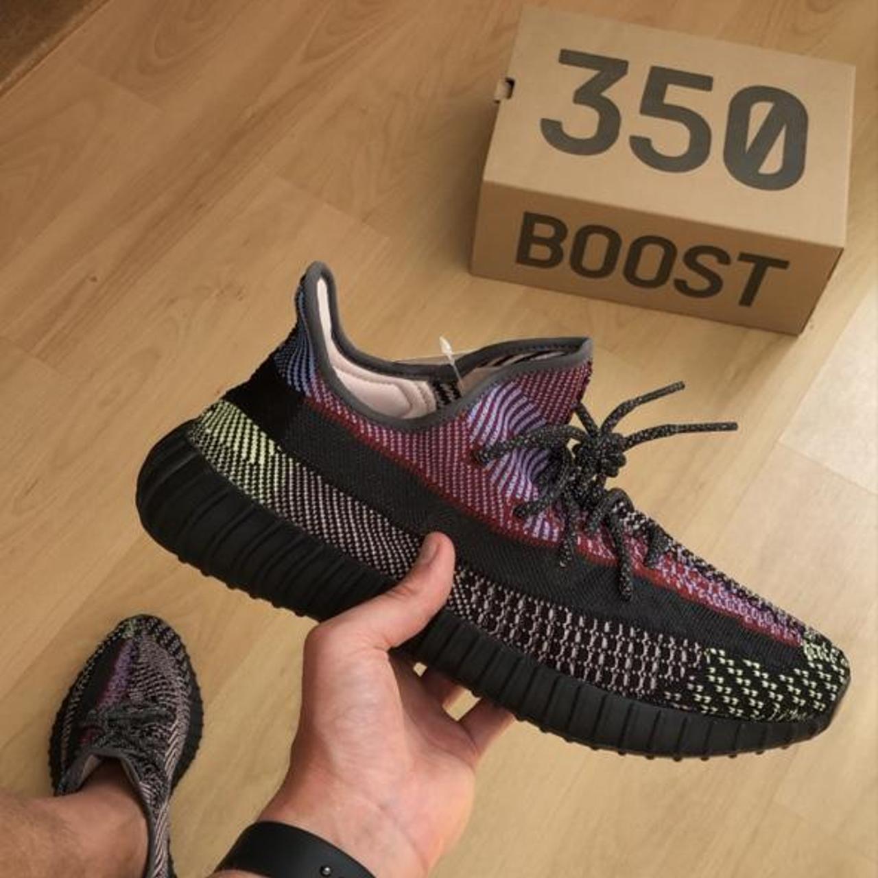 yeezy yecheil non reflective on feet