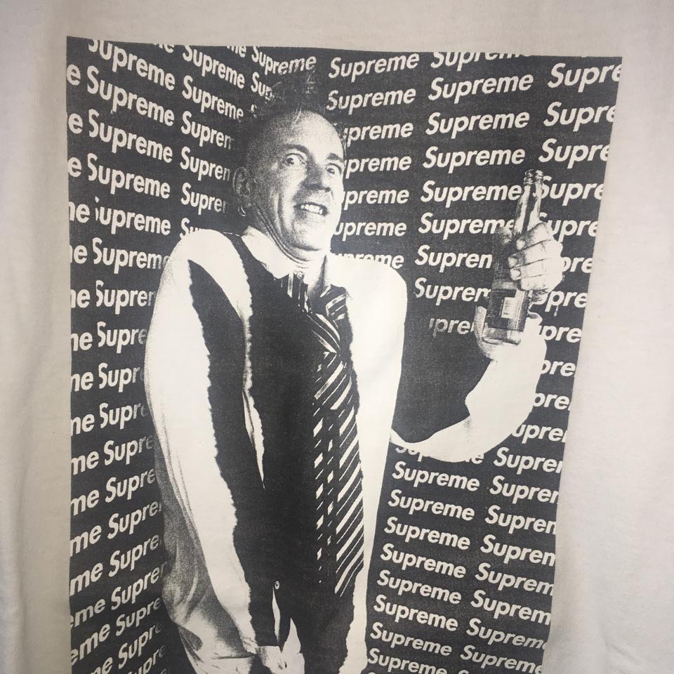 SUPREME JOHN LYDON TEE 2010 8 10 LARGE Depop