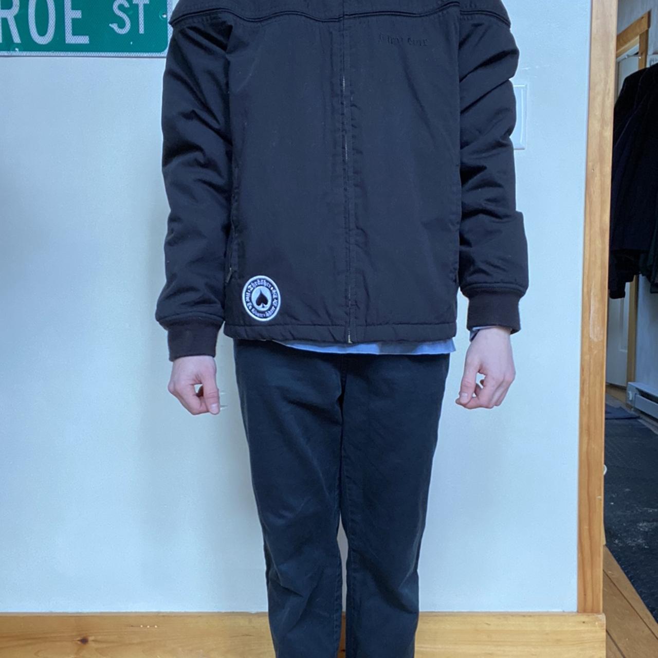 Supreme X thrasher bomber jacket Skate and Depop