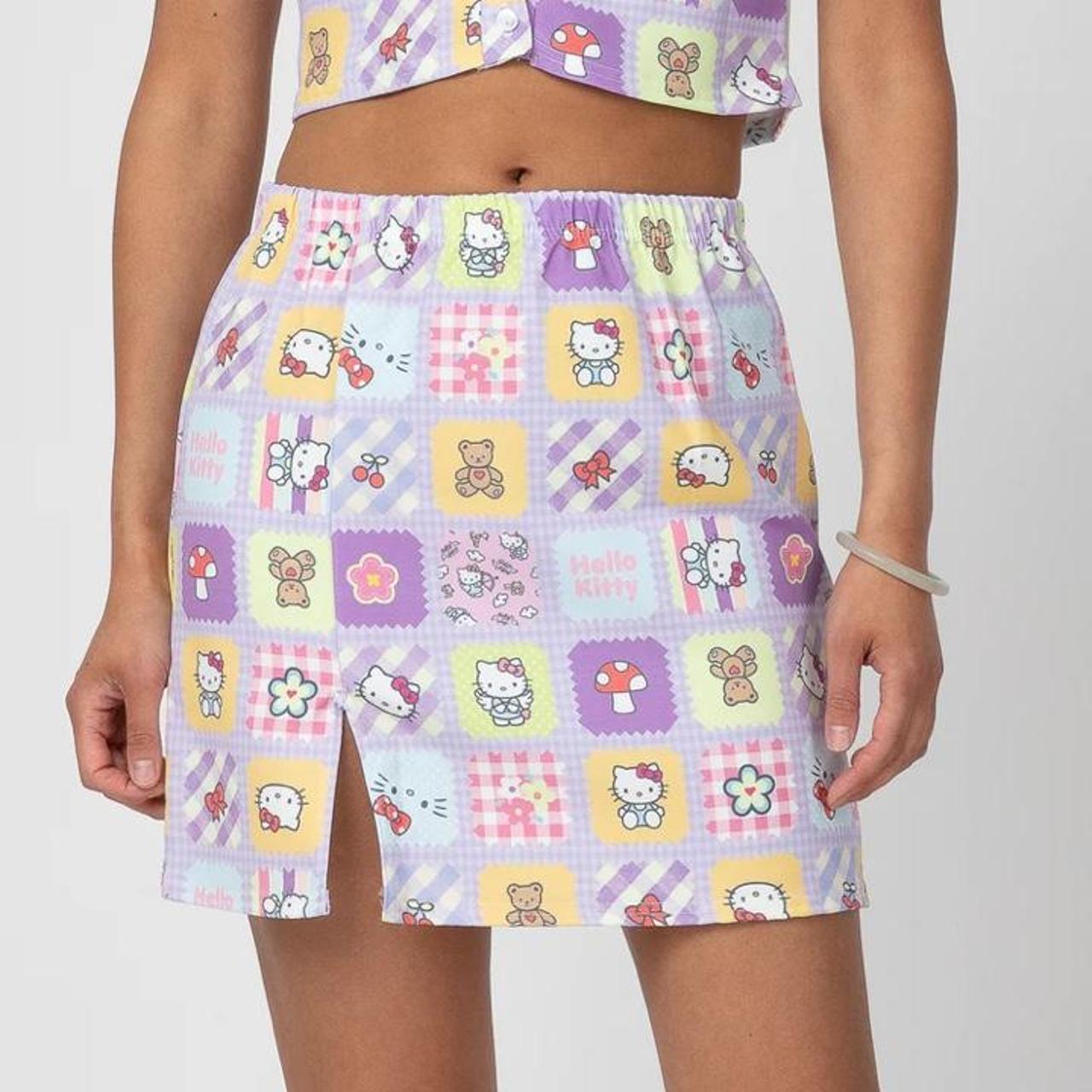 Hello Kitty Patchwork Tube Top