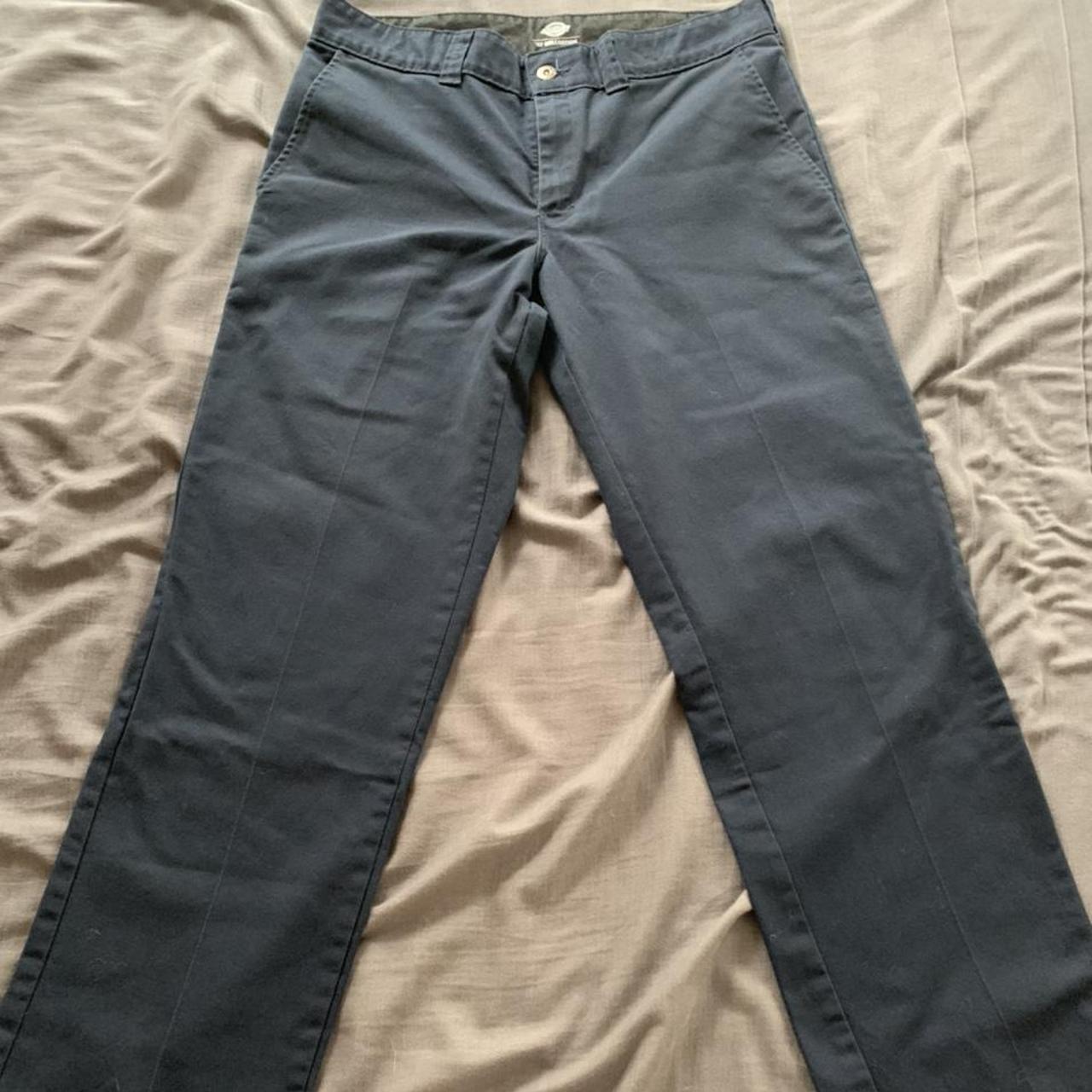 Dickies ‘67 Slim Fit Straight Leg Work Pant Navy... - Depop