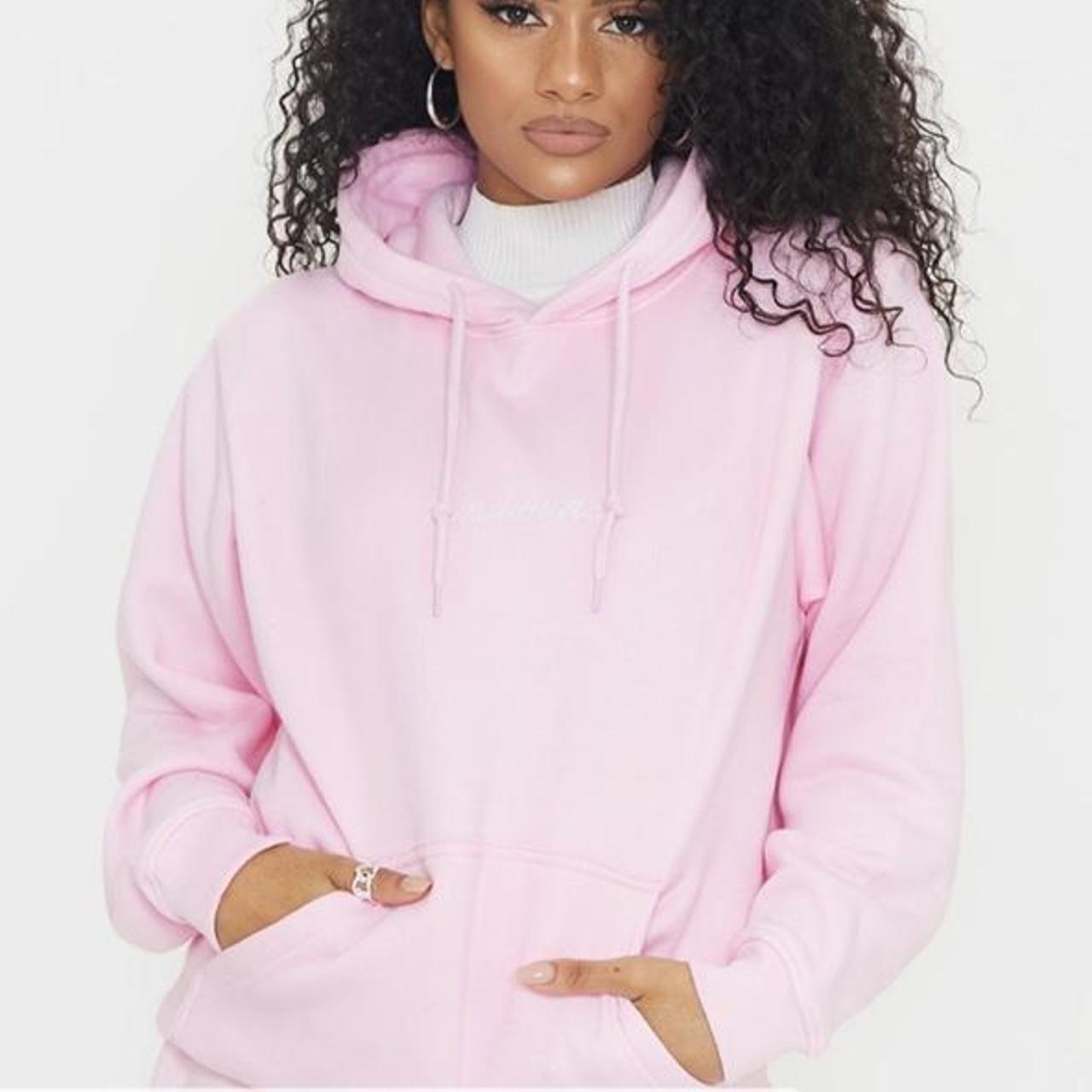 Baby pink plt hoodie Size M £22 on... - Depop