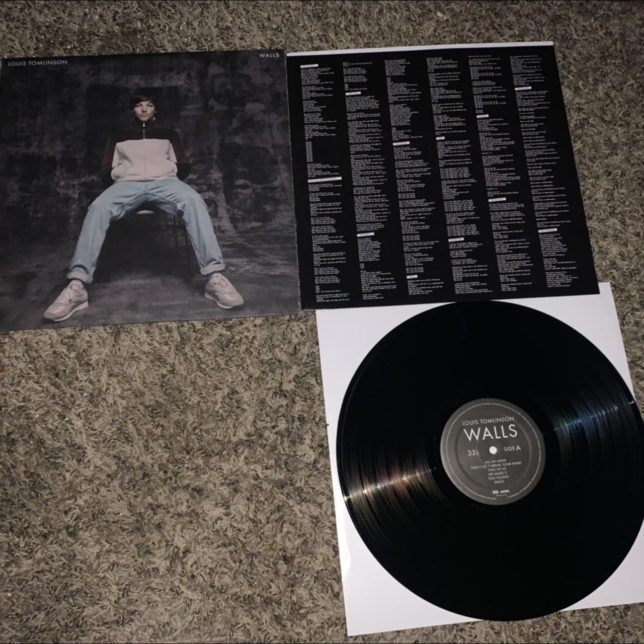 Louis Tomlinson walls debut album vinyl black - Vinted