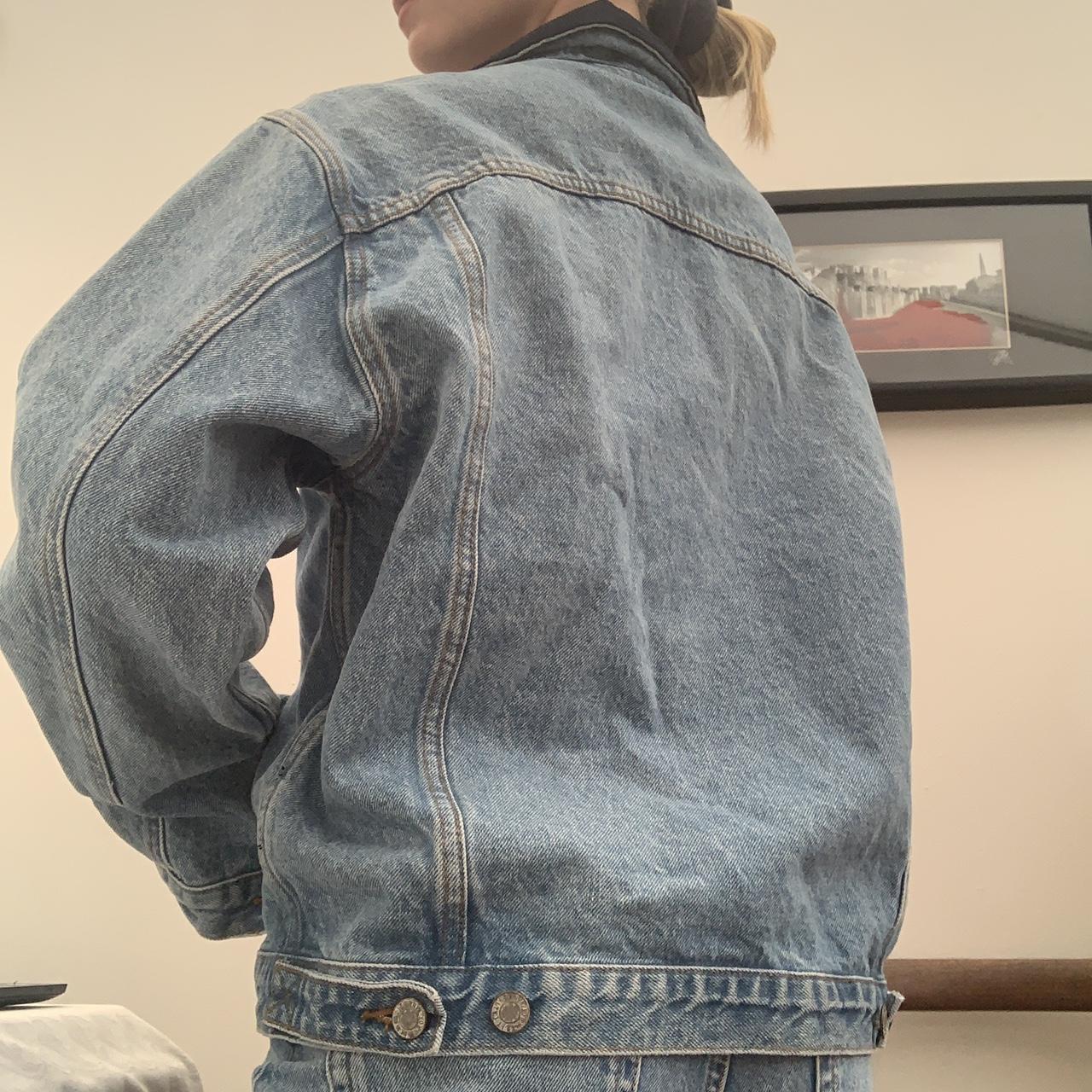 Brandy Melville Kaylee denim jacket. So cute and... Depop