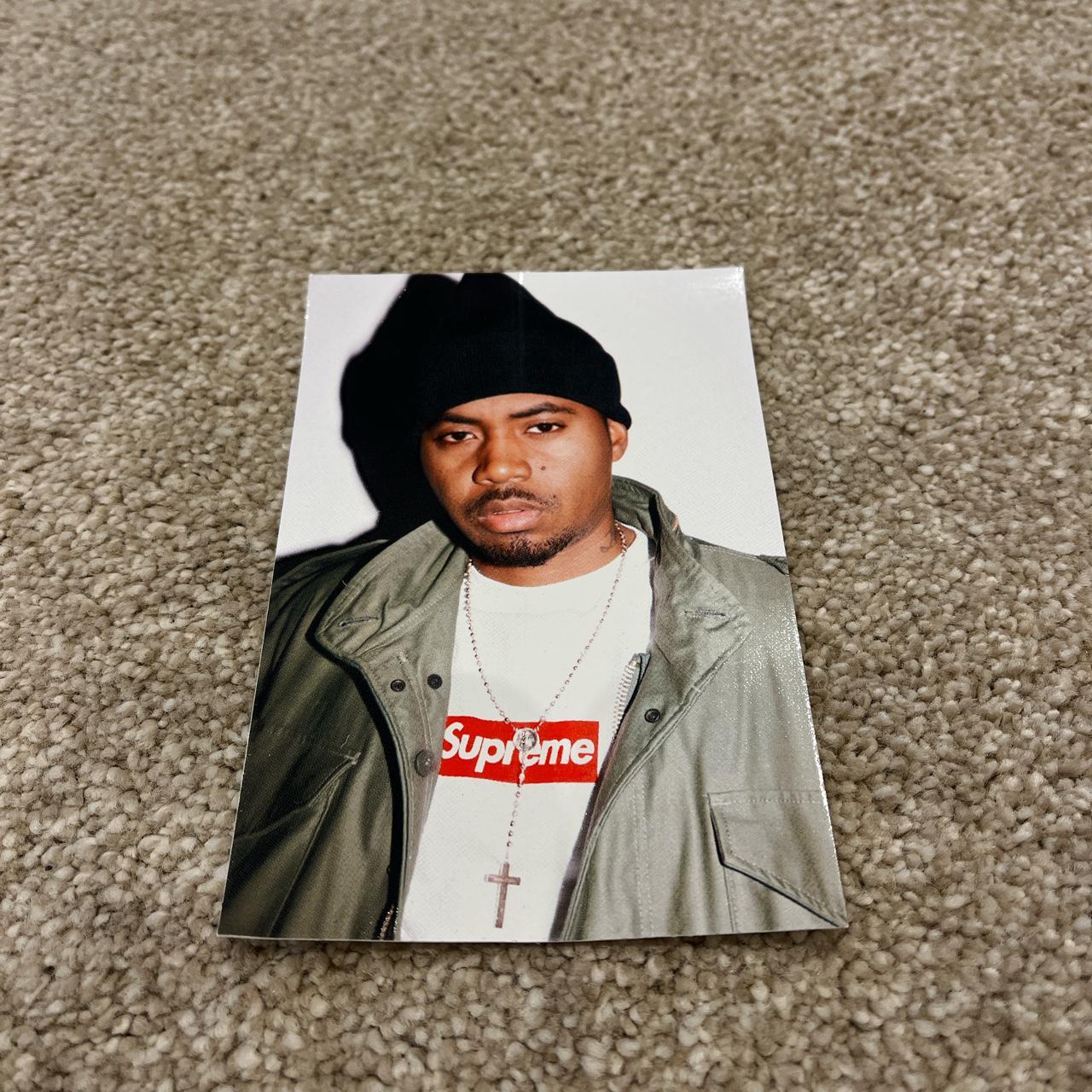 Supreme Nas Photo Sticker supreme nas Depop