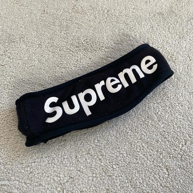 Supreme Fleece Headband Black FW13, Some cracking and...