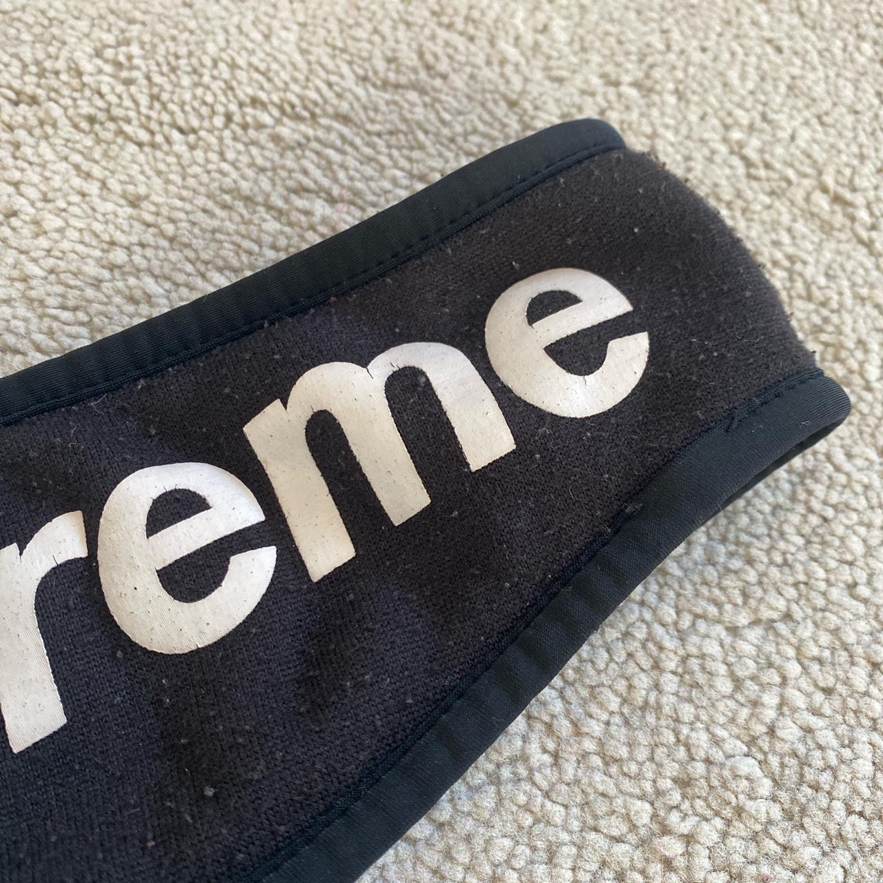 Supreme Fleece Headband Black FW13, Some cracking and...