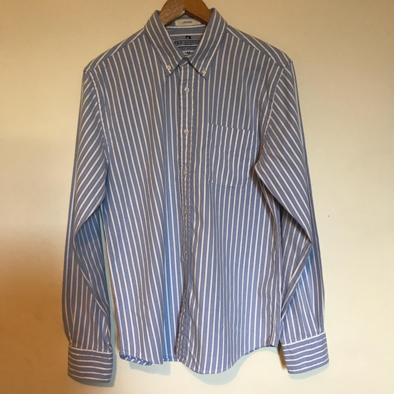 B.D baggies long sleeved button down shirt. Size... - Depop