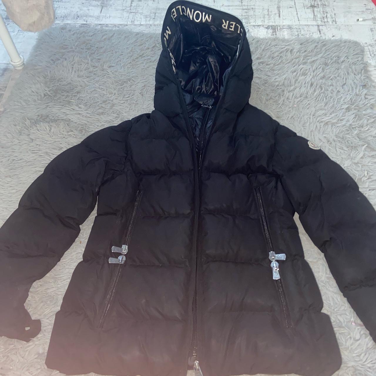 Black Moncler Montcla down jacket. 100% authentic.... - Depop