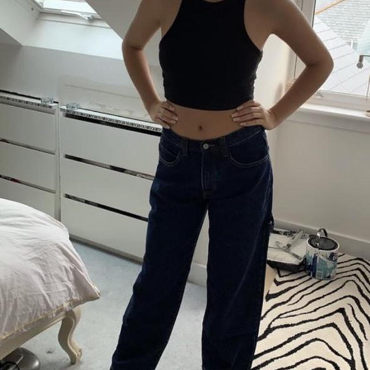 Brandy Melville carpenter jeans. One size(as all... Depop