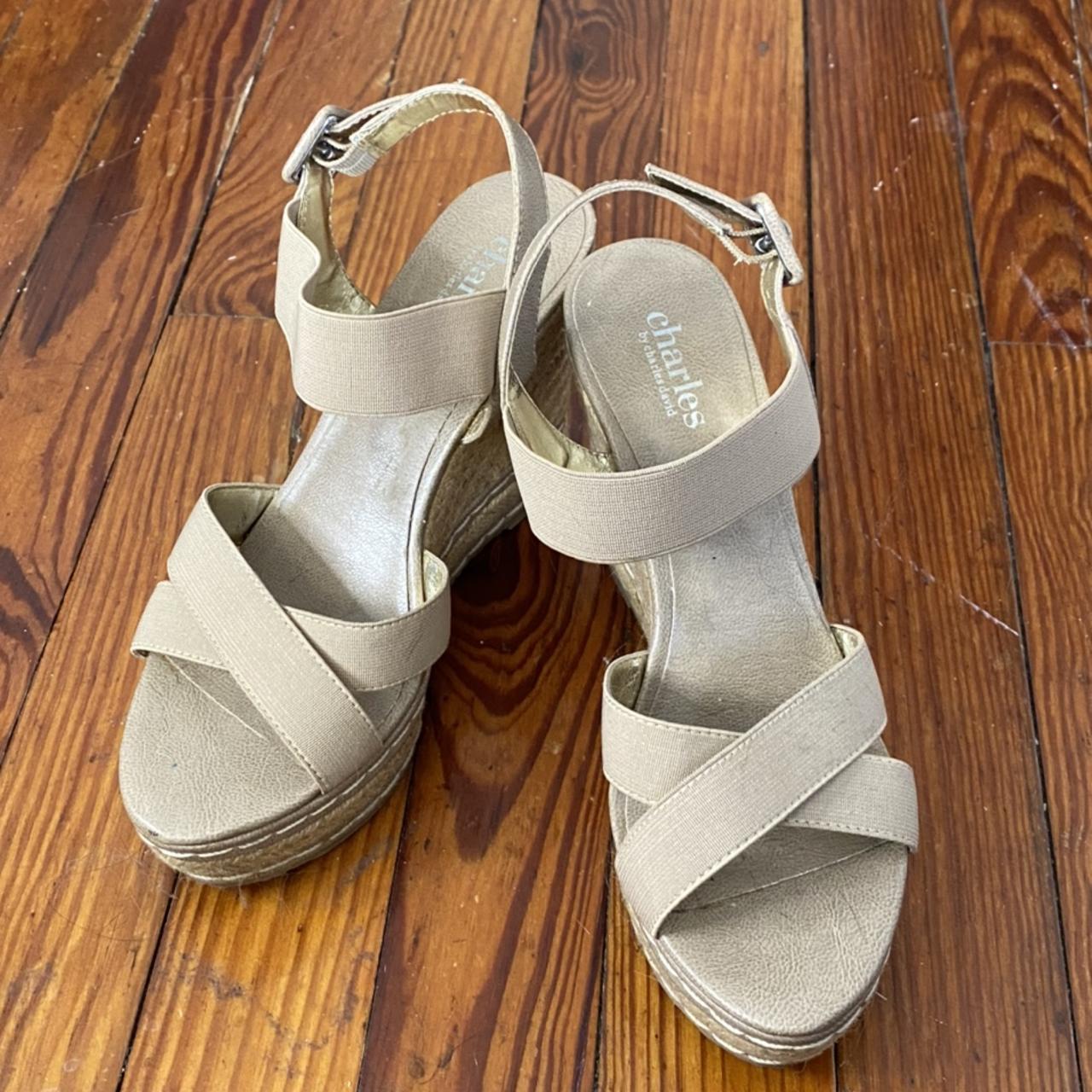 espadrille tan wedges