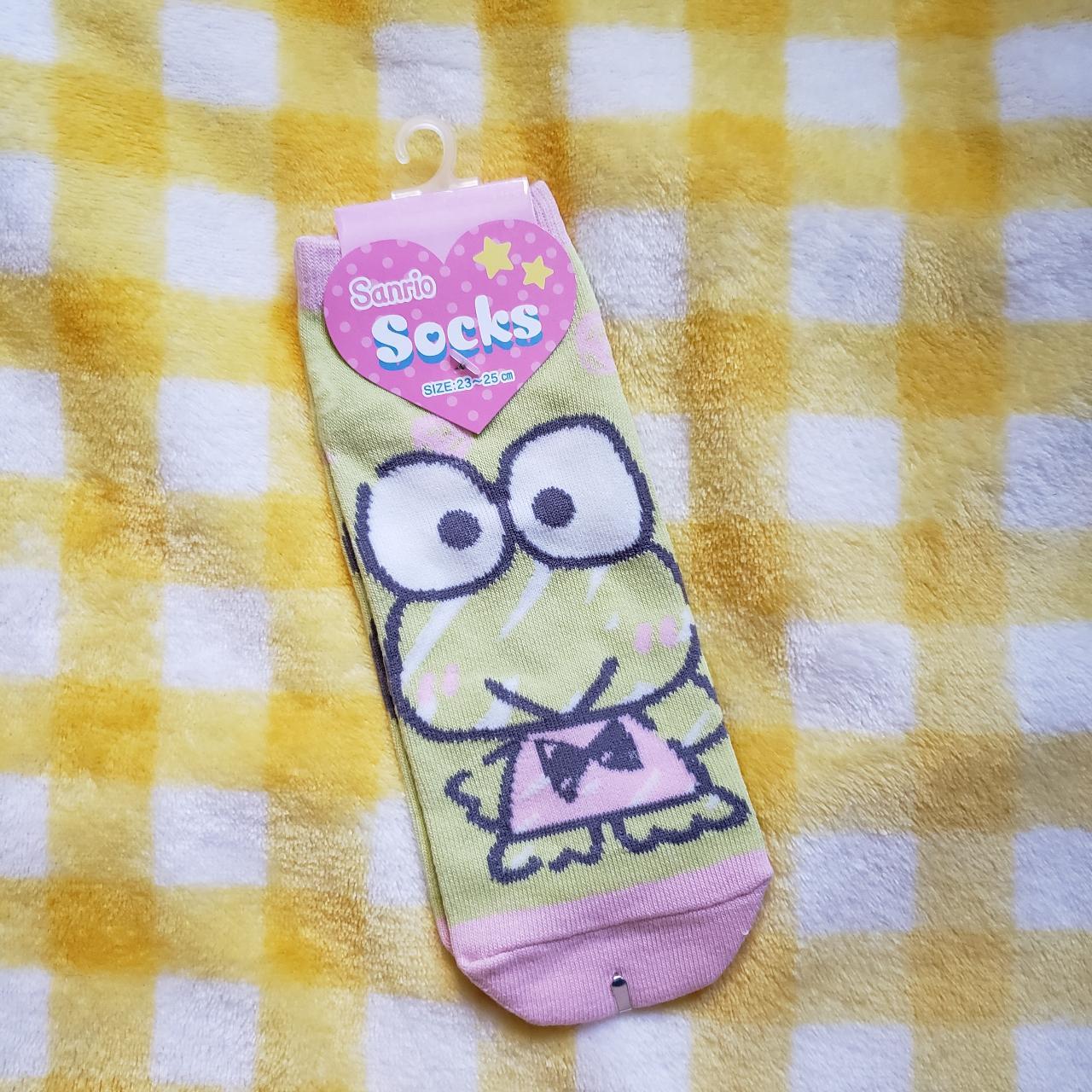 Sanrio pastel Keroppi socks 💫 purchased in Japan... Depop