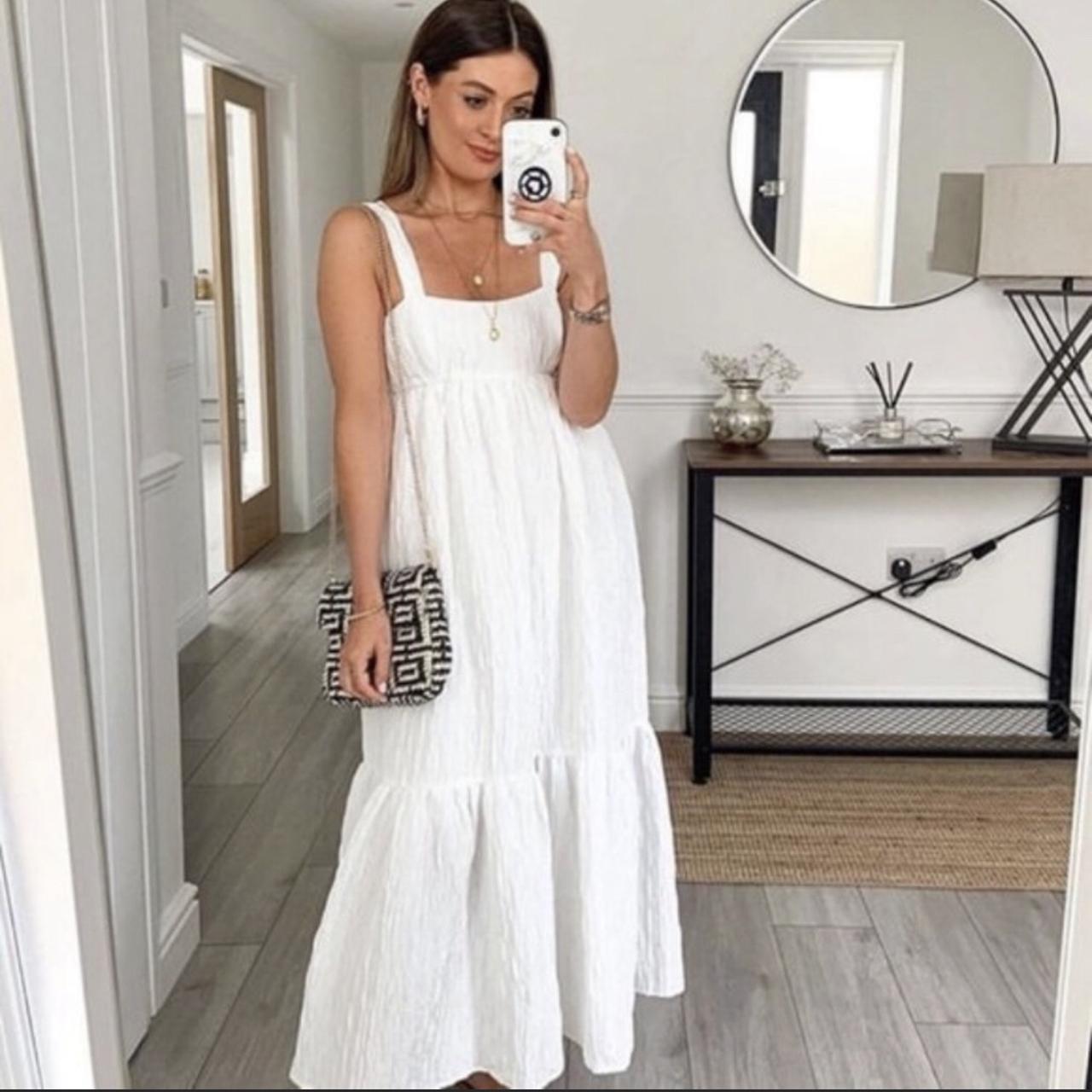 zara textured weave dress