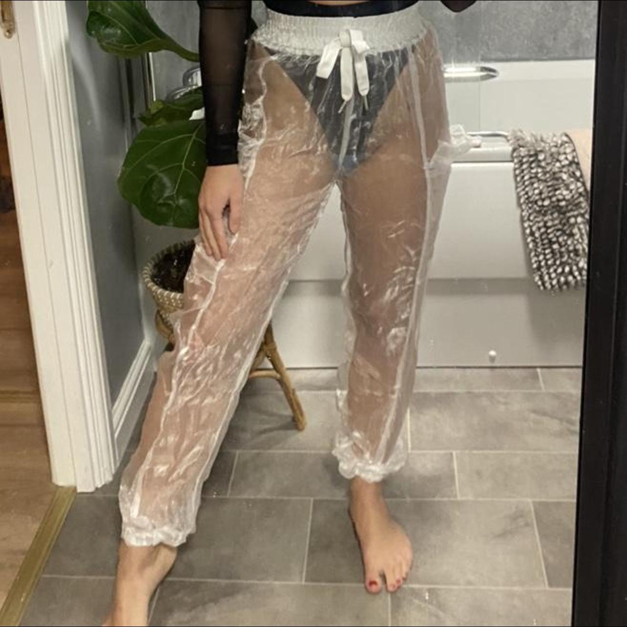 Transparent trousers are back, and this time come with a trendy twist |  London Evening Standard | Evening Standard