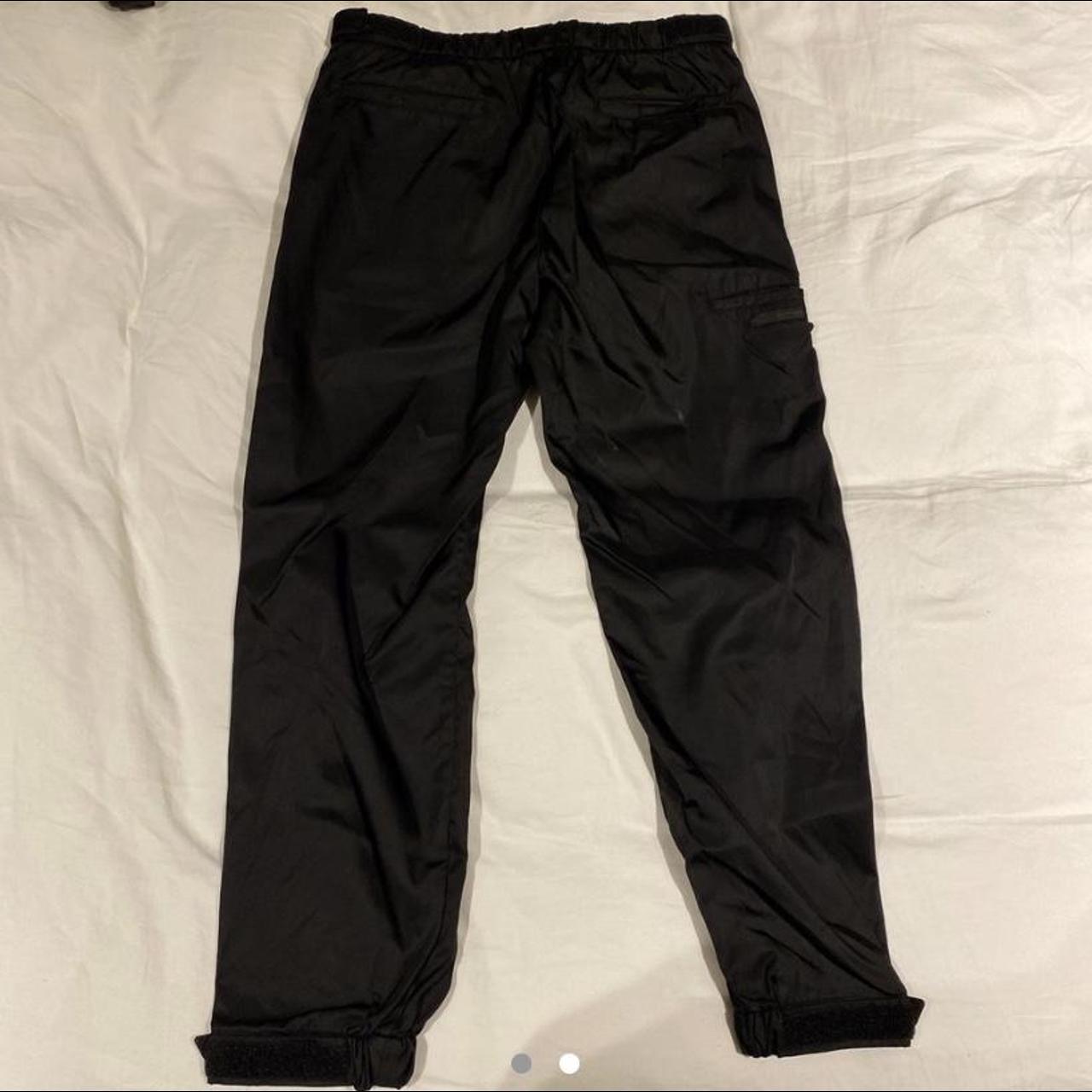 Prada Velcro cuff trousers. Size 48 32