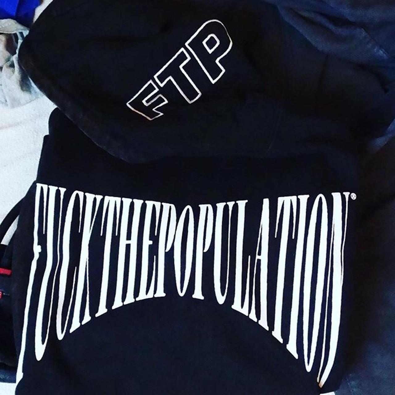 FTP overdyed rust hoodie Rare og heat Sz M fit. Depop