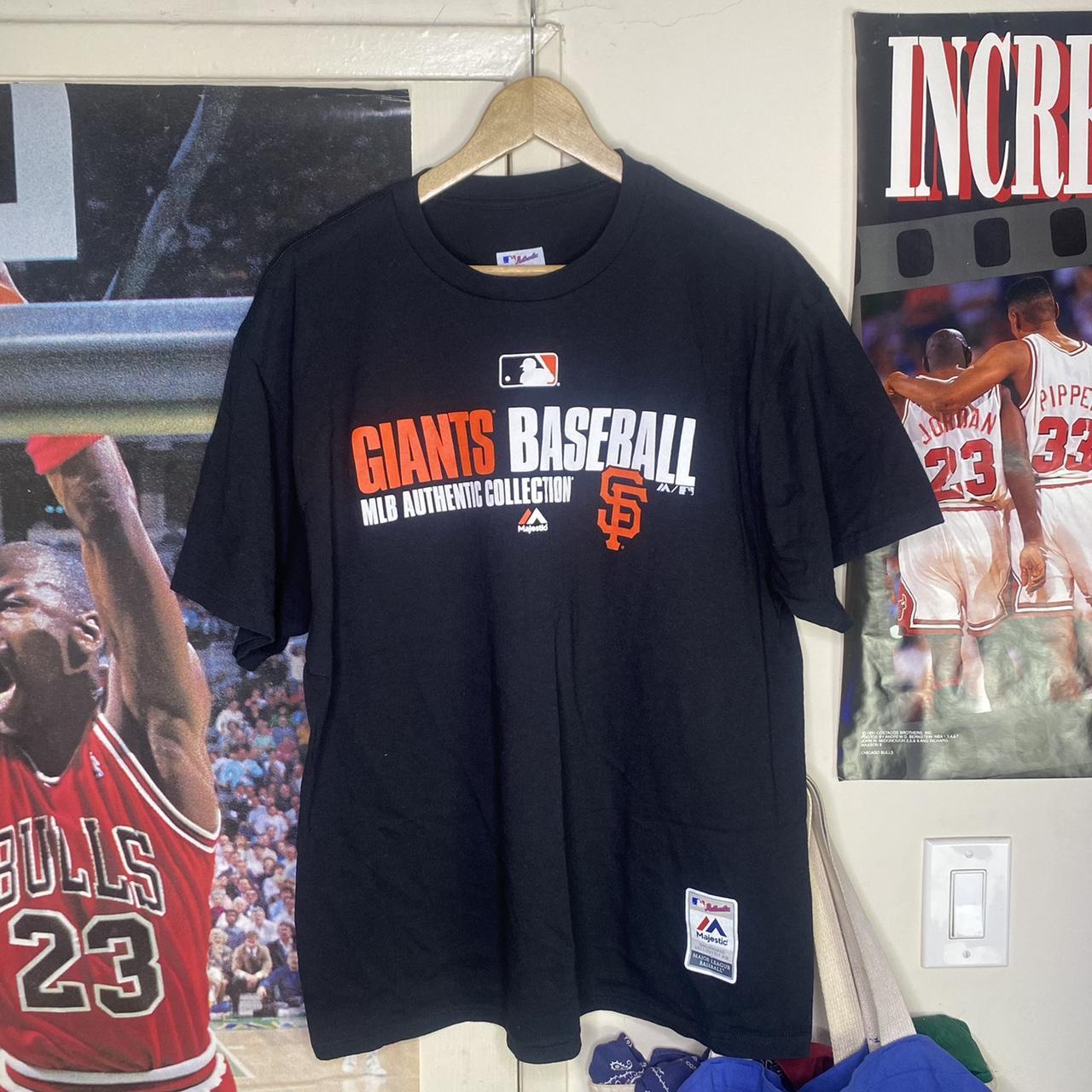 Men's San Francisco Giants orange size XL T-shirt - Depop