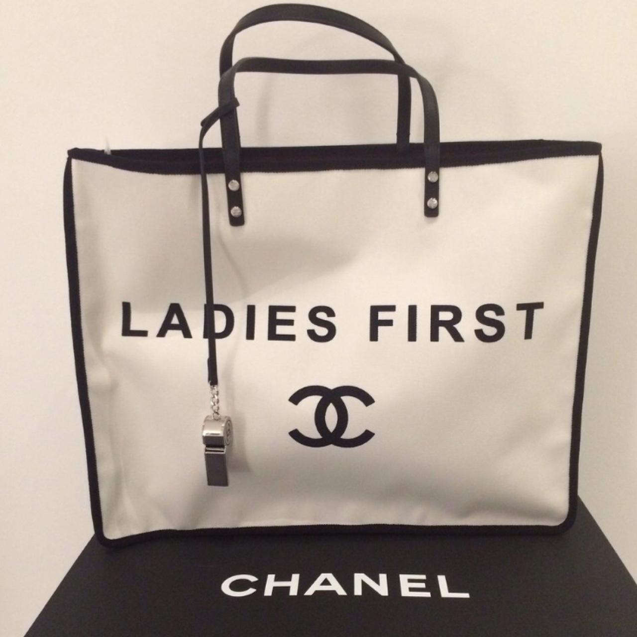 chanel ladies first tote