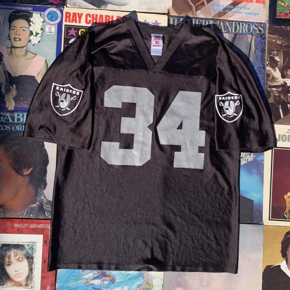 Vintage Oakland Raiders NFL Baseball Jersey Size - Depop