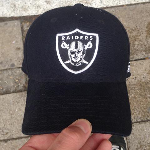 New Era Oakland Raiders cap. Small/Medium 39Thirty - Depop