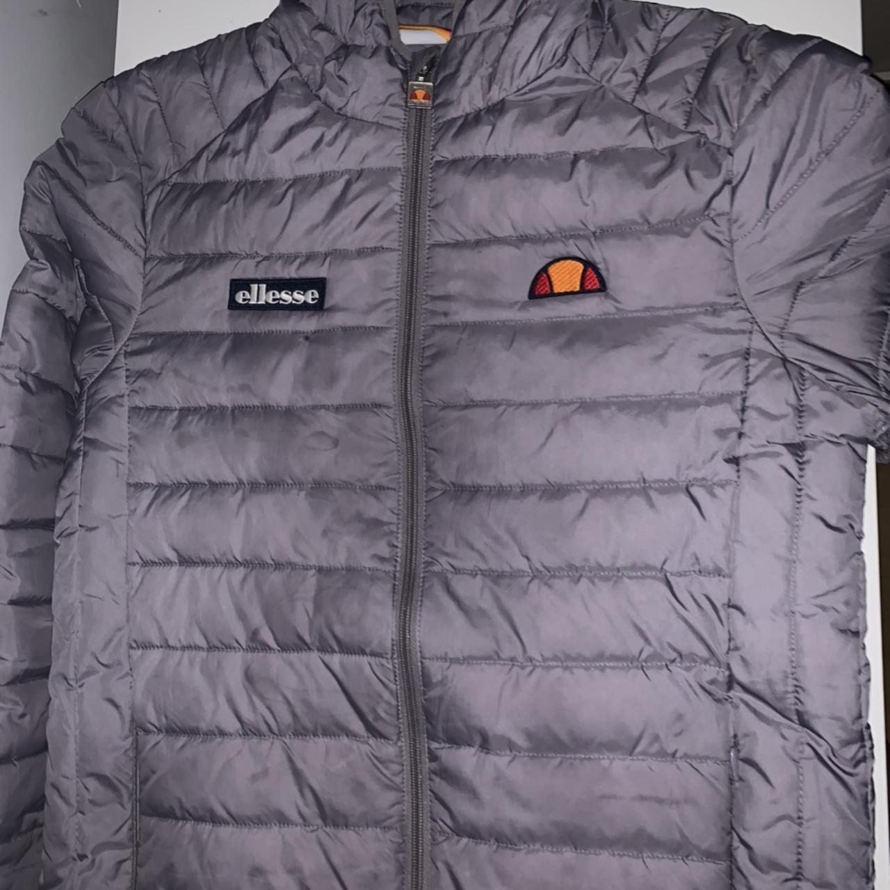 ellesse puffer jacket grey