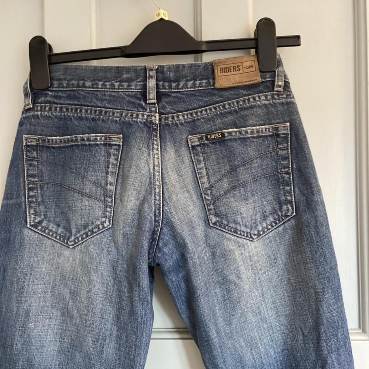 Lee low rise flares. Doesn’t have a size but... - Depop