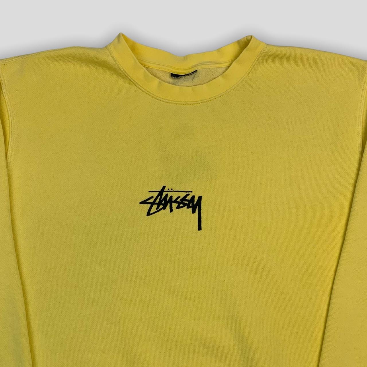 stussy sweatshirt vintage