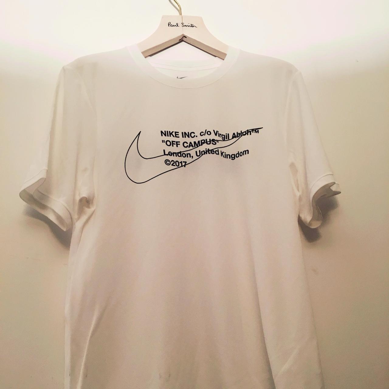 *NEW* OFF-WHITE VIRGIL ABLOH x NIKE UNRELEASED TRACK & FIELD T-SHIRT (SMALL)