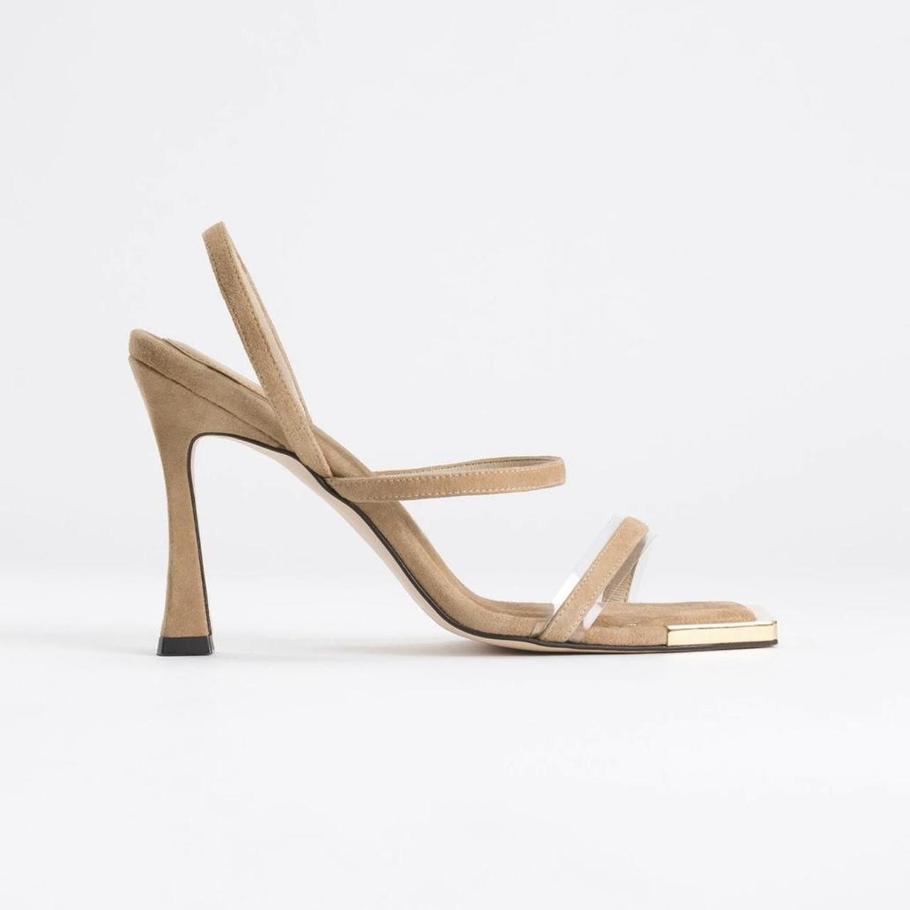 Good American heels - standout square toe 100 in... - Depop