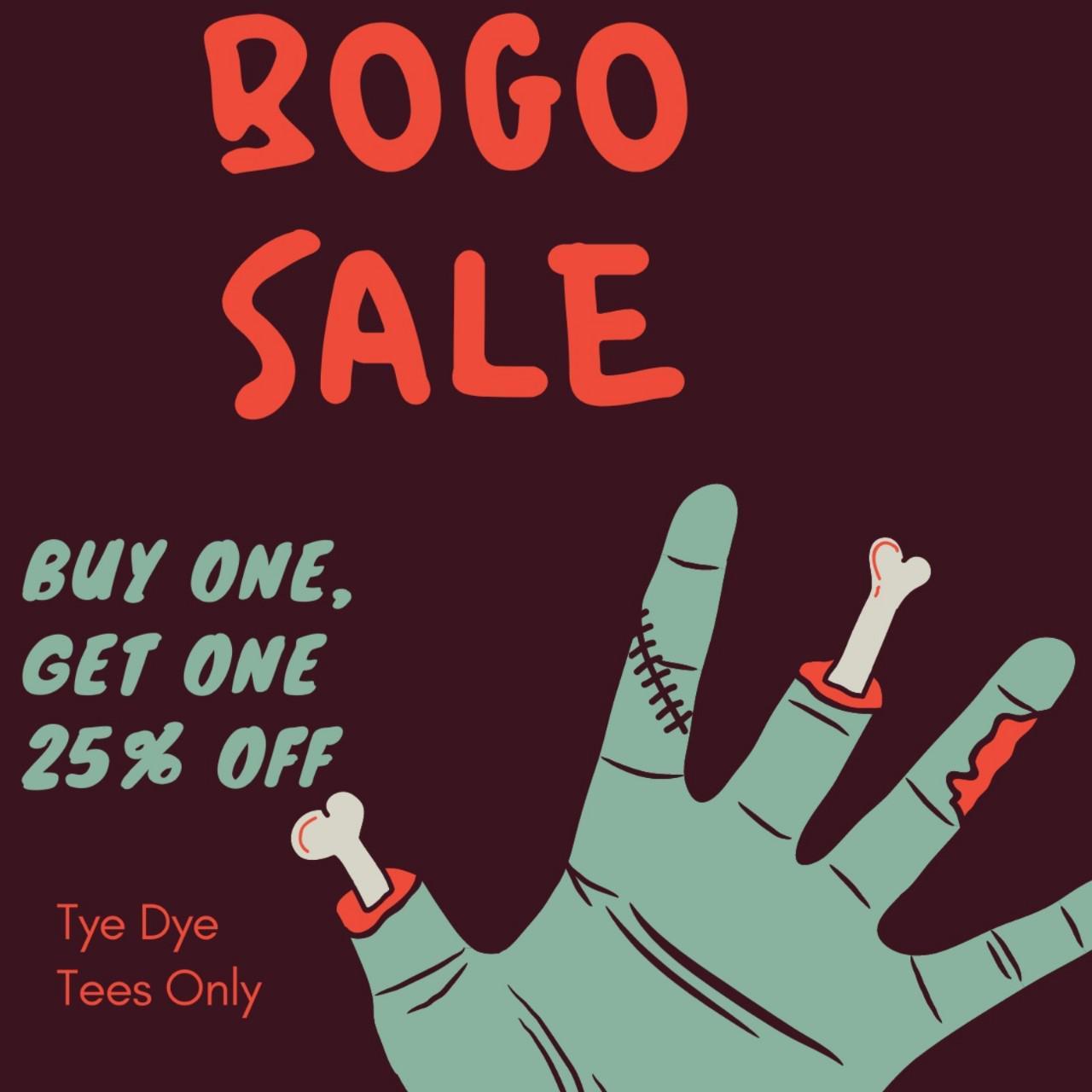 Bogo sale applied to all dyed shirts just shoot me a... Depop