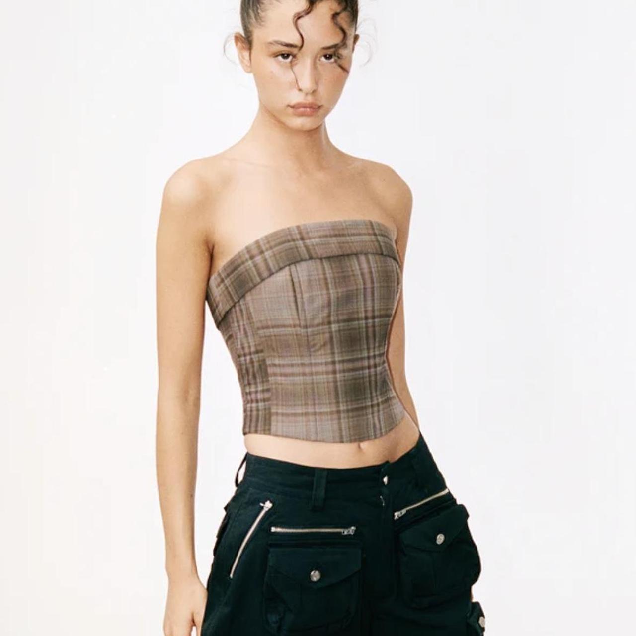 Product Image 1 - with jean plaid carla corset