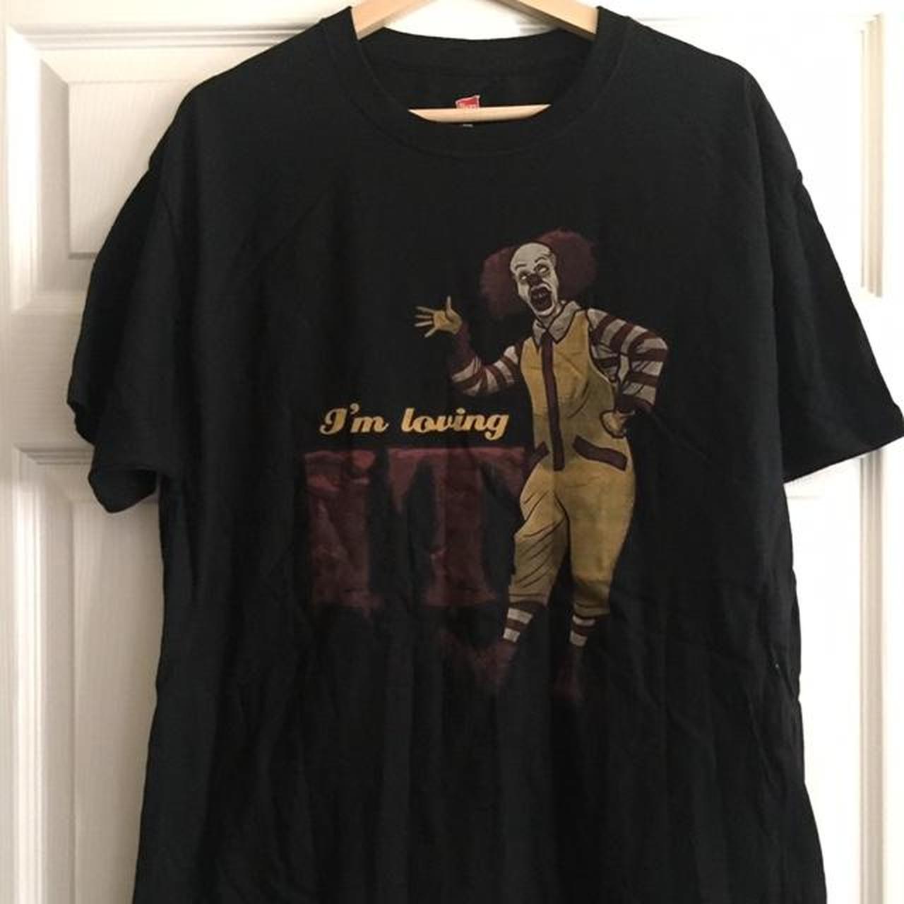 Ronald McDonald x IT I’m loving it tshirt. Unworn.... - Depop