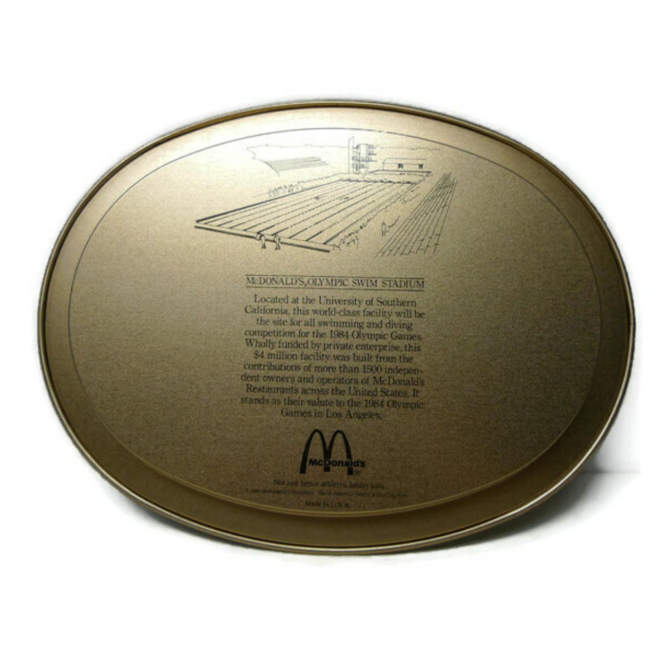 1984 Los Angeles Olympics Mcdonalds Souvenir Tin Depop