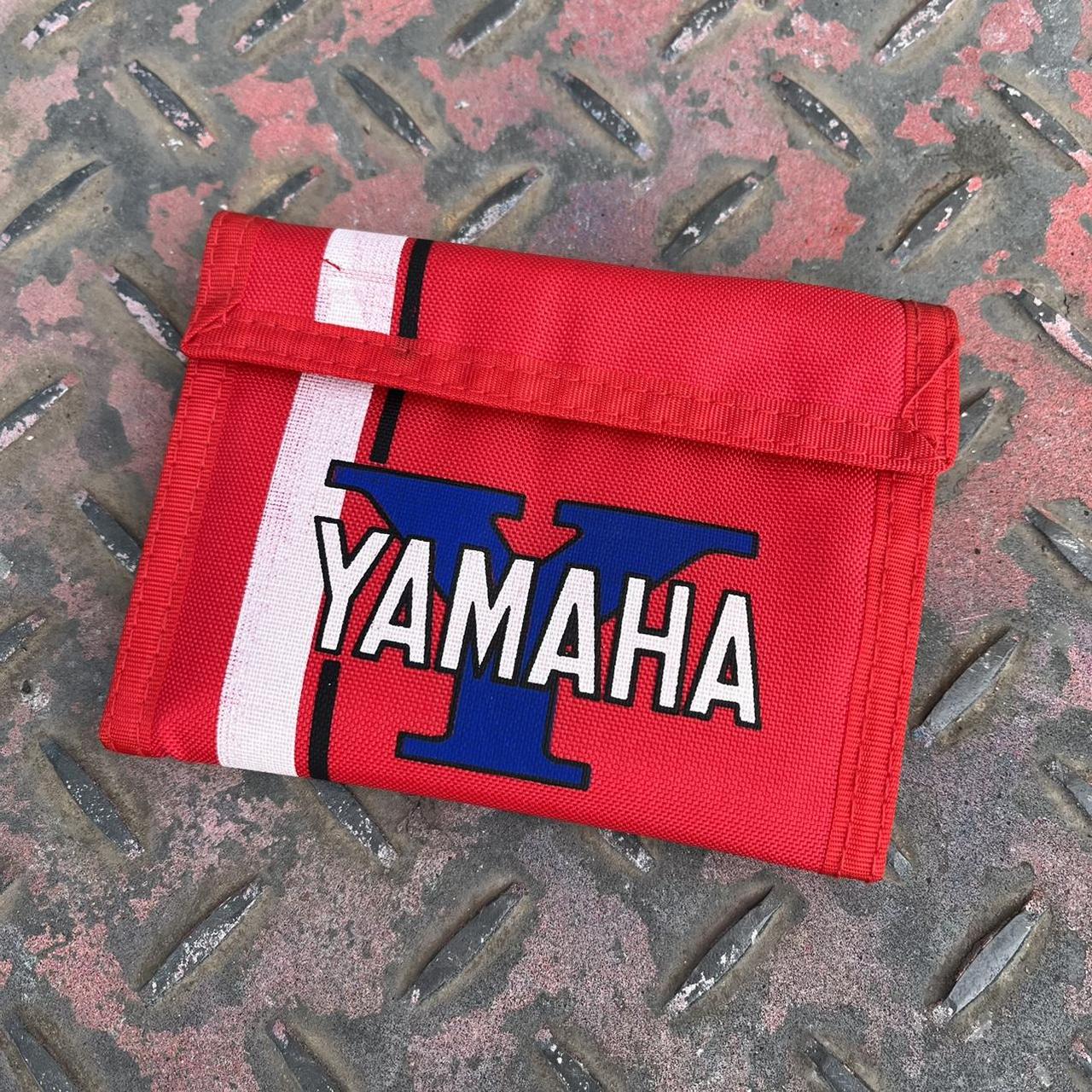Vintage 80s Yamaha velcro wallet. Some light wear... Depop