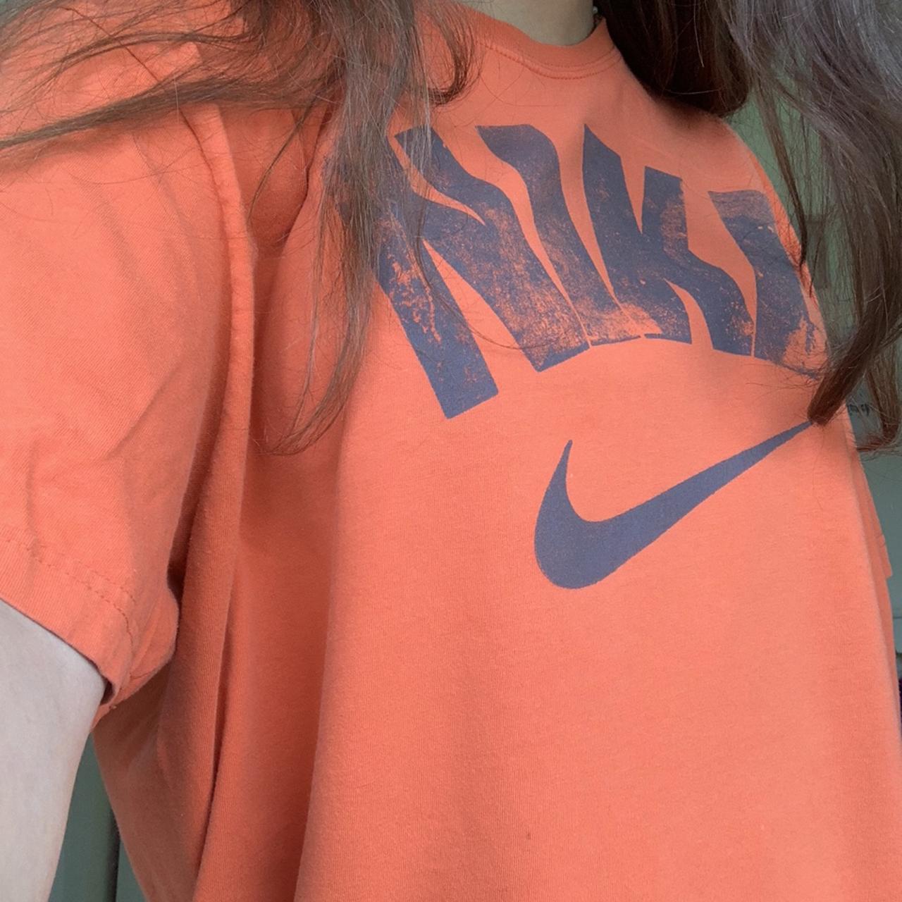 mens orange nike t shirt