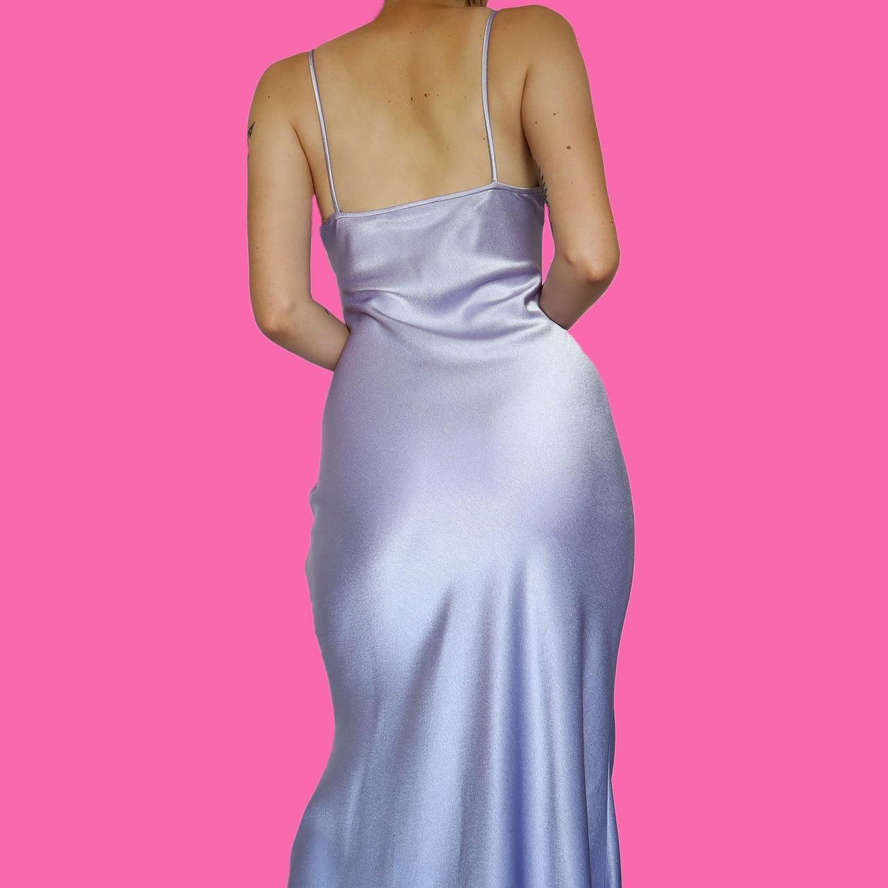 🌹Lilac slip dress UK 12🌹Beautiful silky lilac slip... Depop