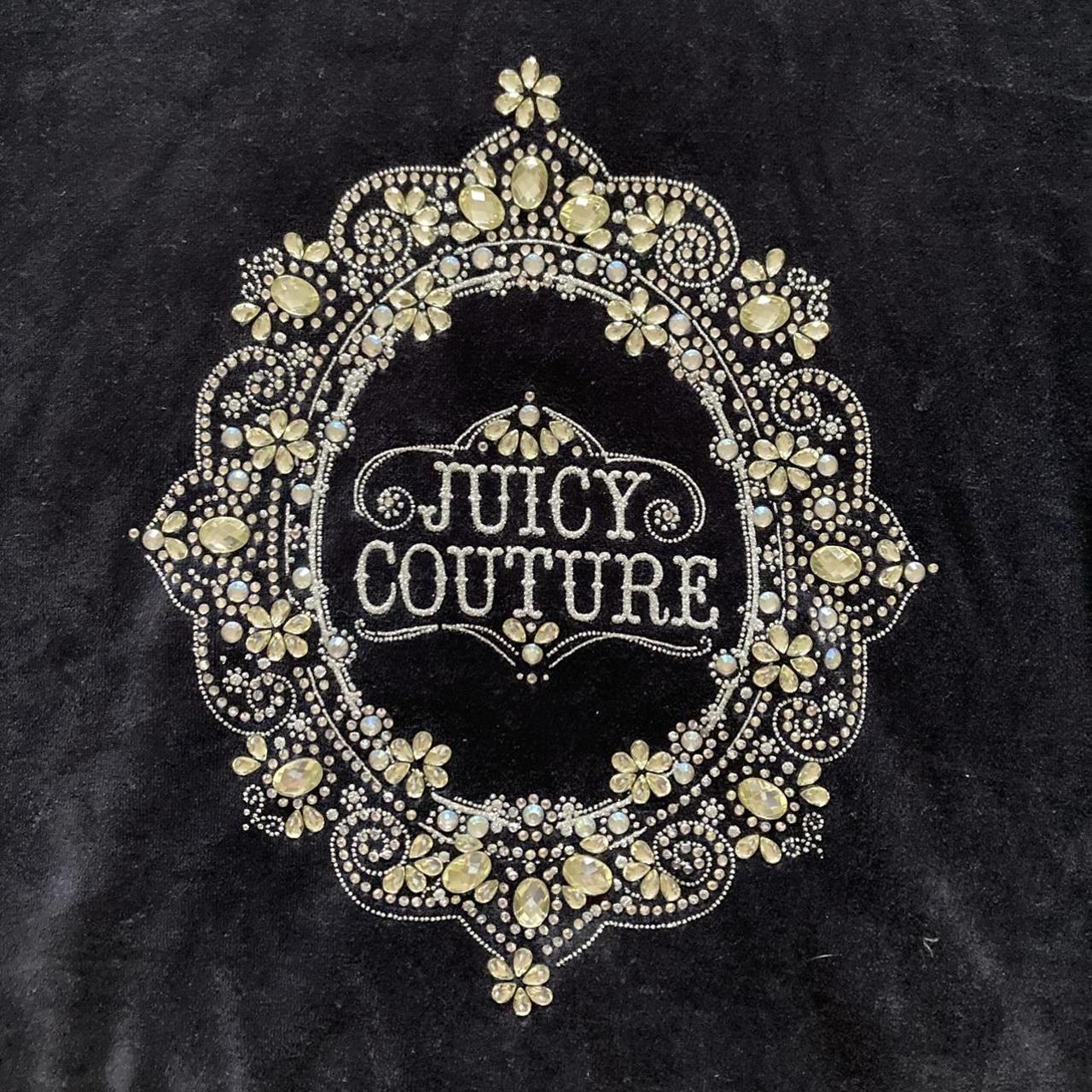 Vintage juicy couture hoodie navy velour. Velvet and... - Depop