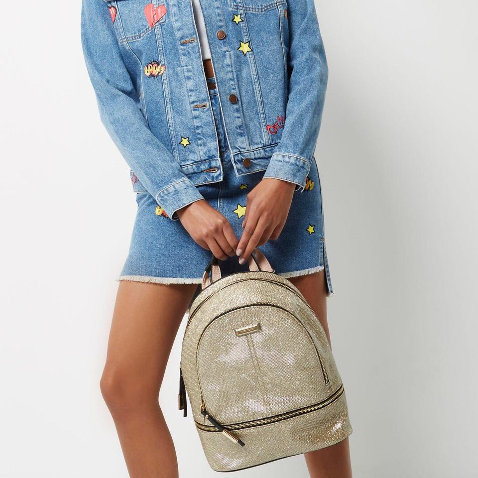 Glitter backpack hot sale river island