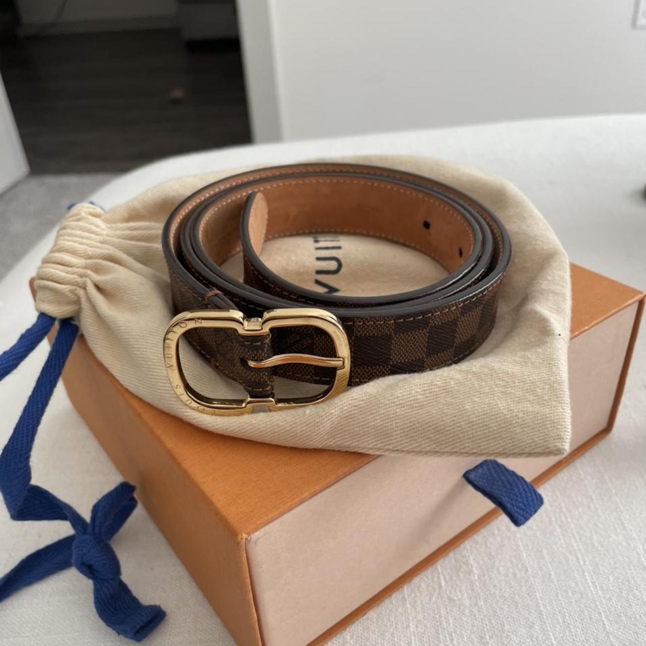 Authentic Women’s Louis Vuitton Belt Mini 25 MM Only... Depop