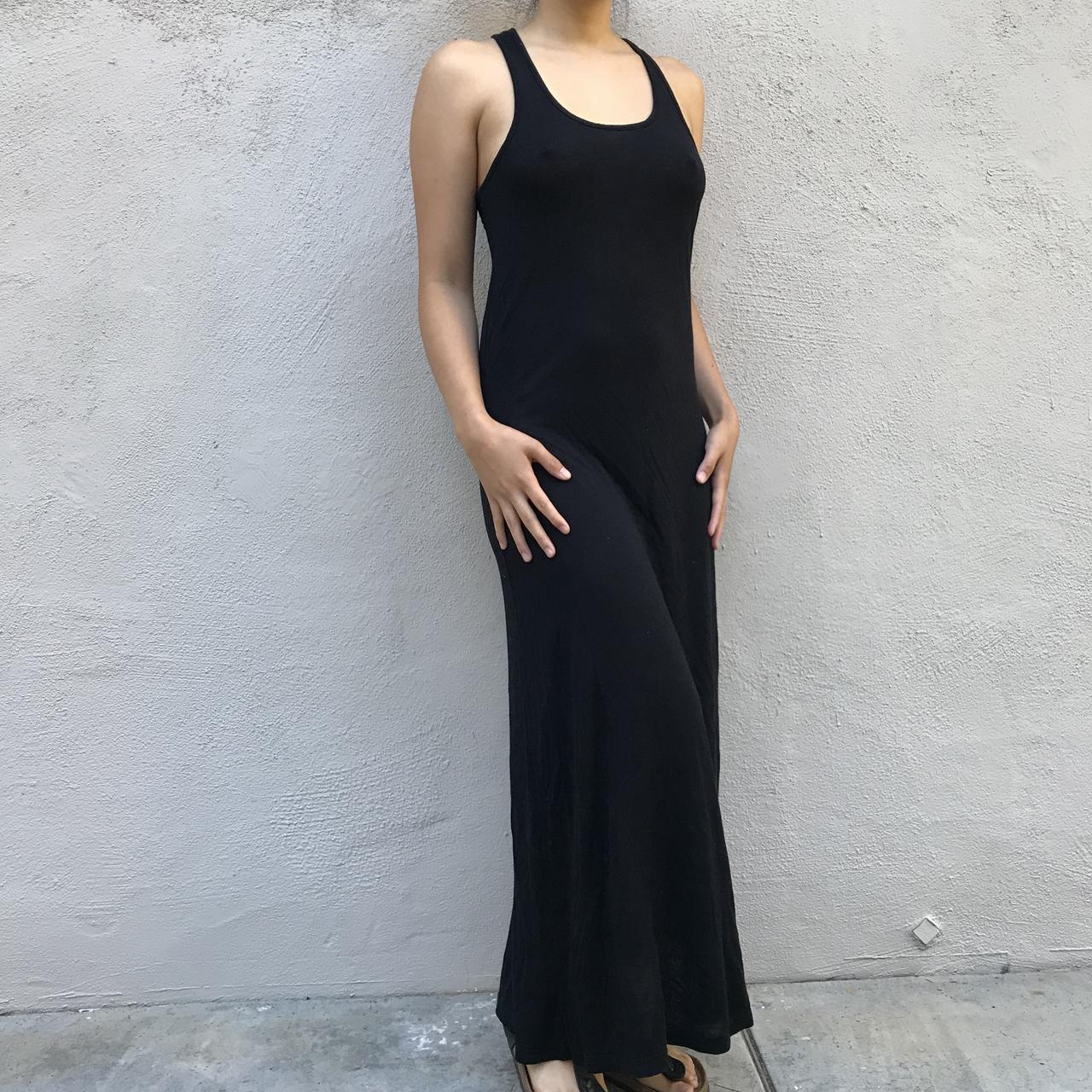 Racerback tank maxi store dress