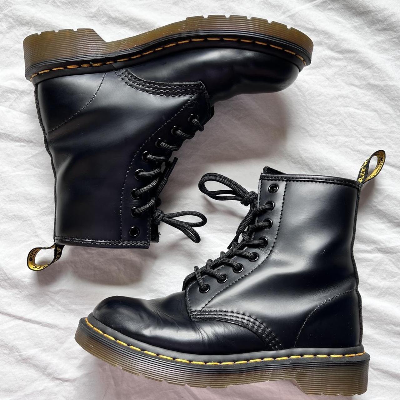 Dr. Marten Smooth Black 1460 Boots Brand: Dr.... - Depop