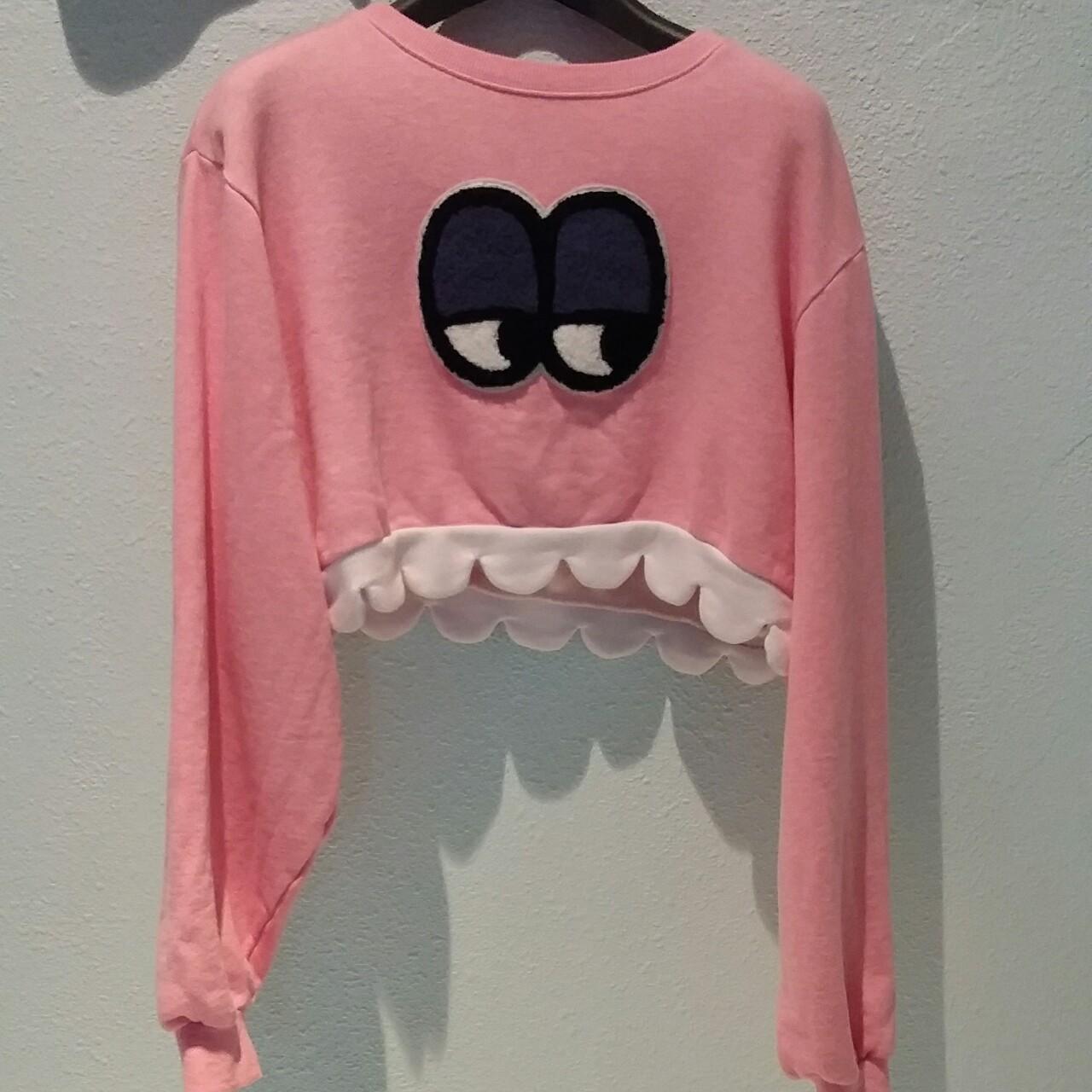 Lazy oaf eyes hotsell crop sweatshirt