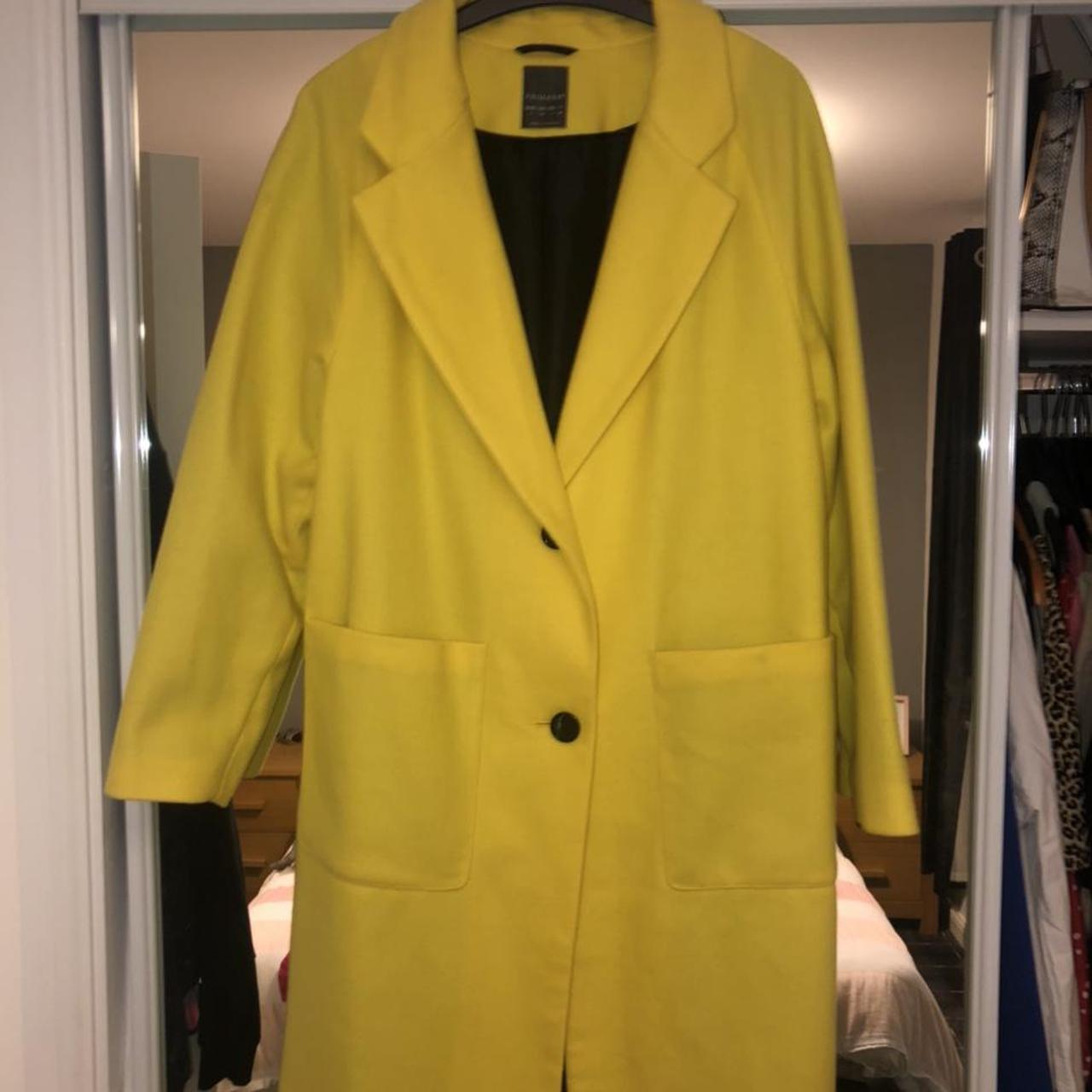 Mustard shop coat primark