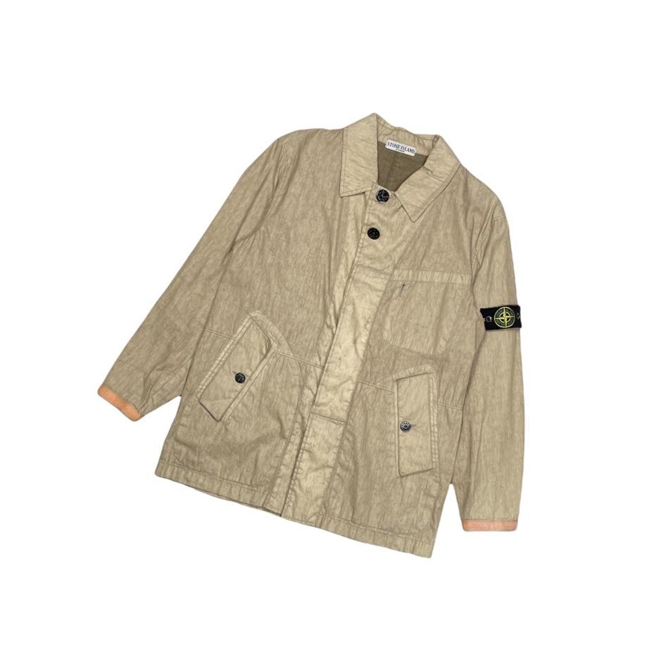 SS 2006 Stone Island Lino Flax Jacket | serious bit | Depop