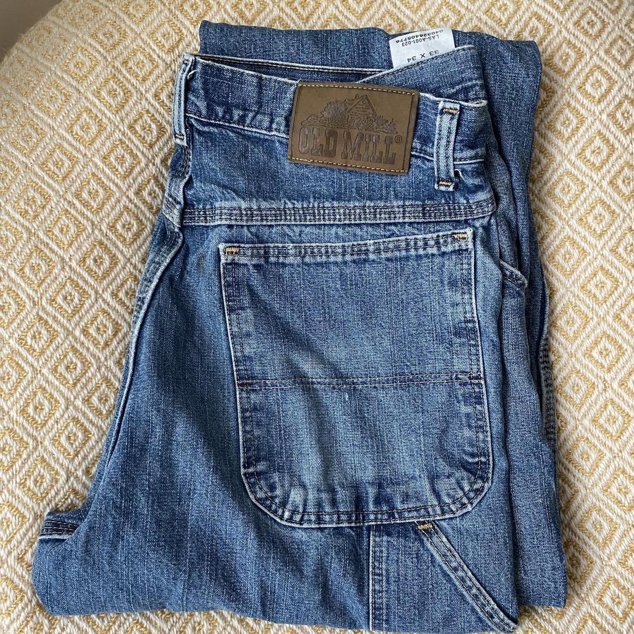 Old mill jeans Well worn in and distressed Lots... - Depop