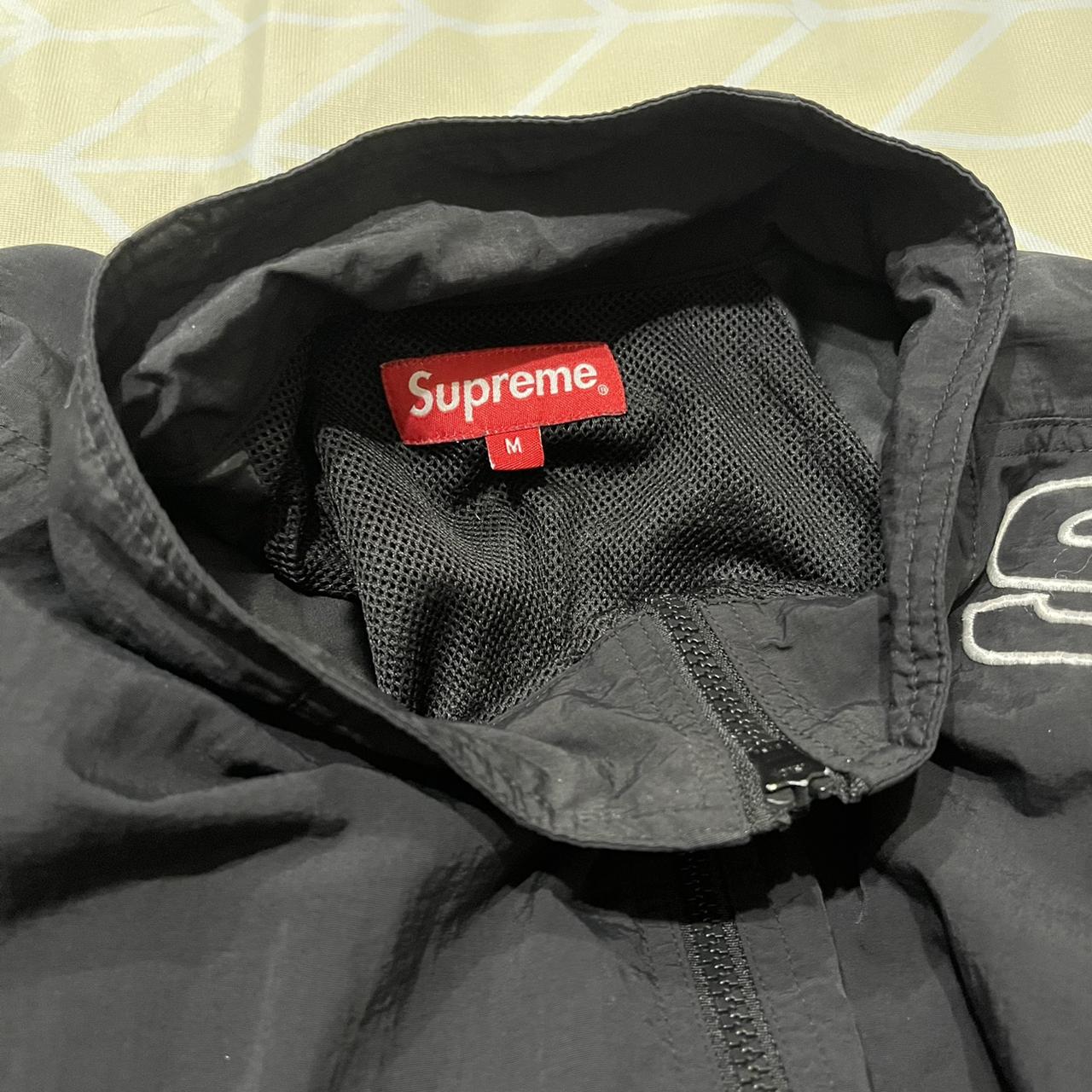 Supreme Split Track Jacket in black. from SS’17....