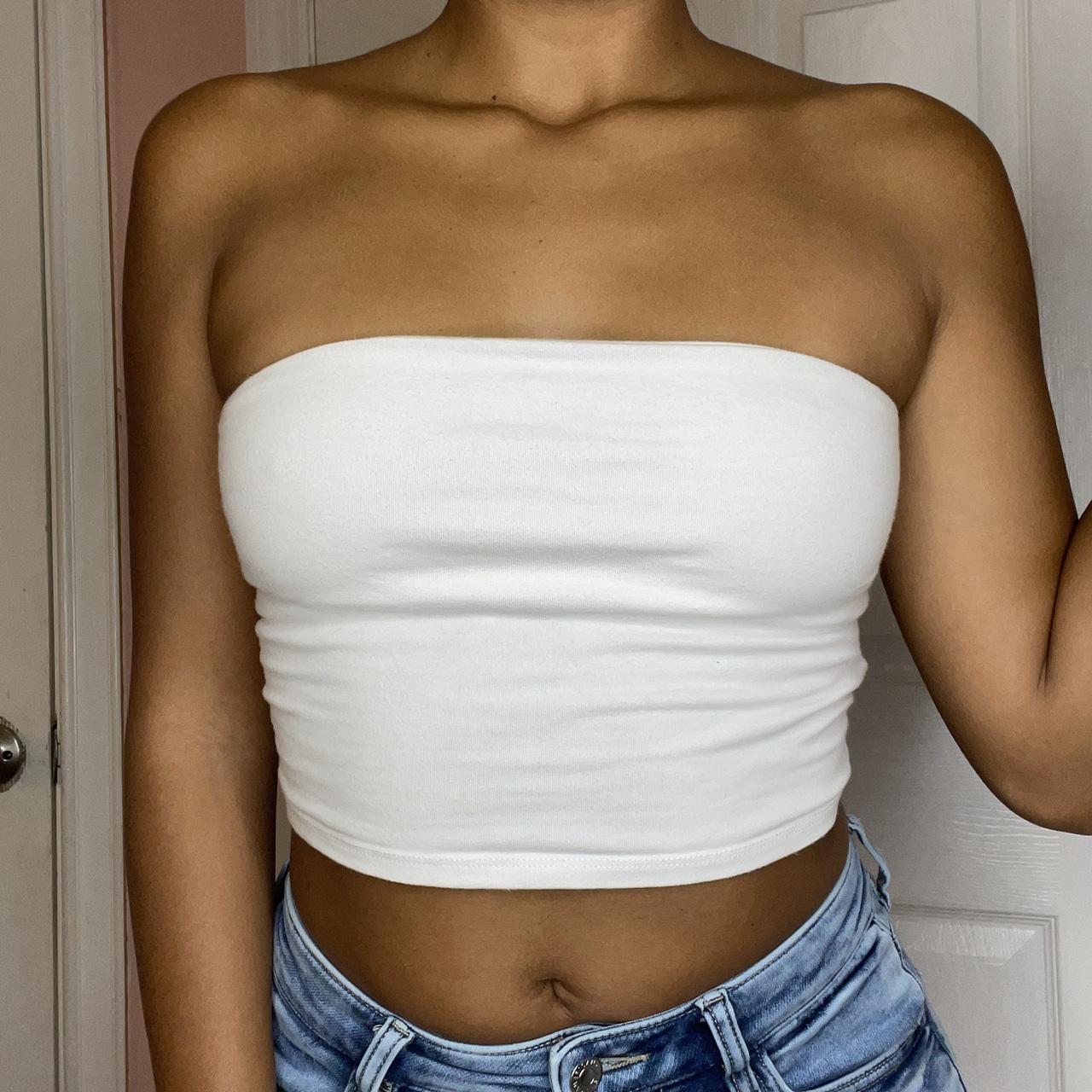 White tube top