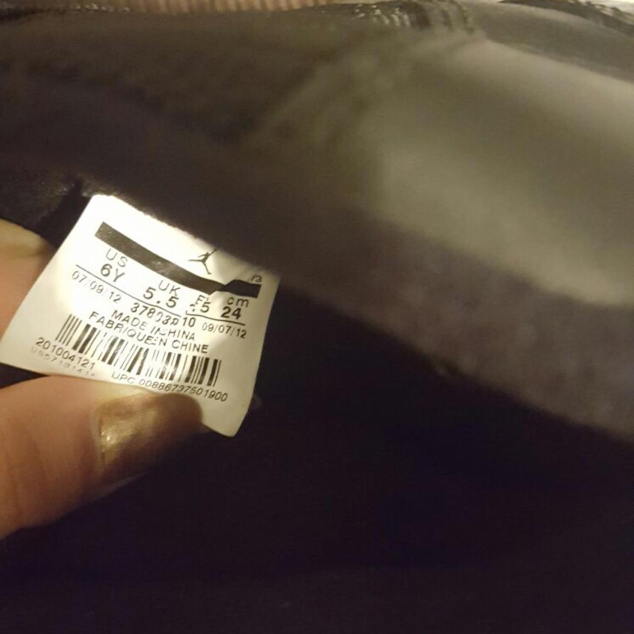 jordan 11 bred box label